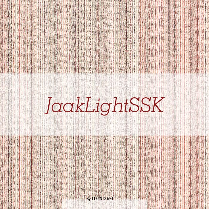 JaakLightSSK example
